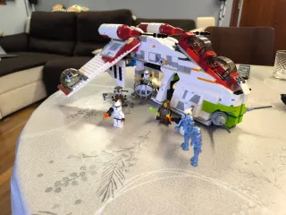 Star Wars Republic Gunship 7163 Lego