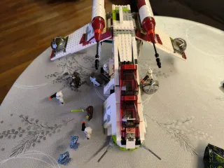 Star Wars Republic Gunship 7163 Lego