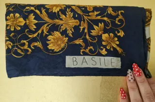 Foulard Basile in pura seta made in Italy