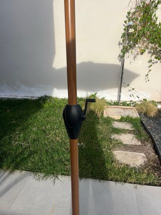 Sombrilla terraza 270cm con pie de granito