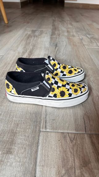 Zapatillas Vans Slip-On Flores