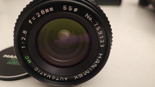 Cámara Nikon Nikkormat réflex + Lentes