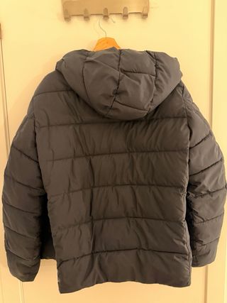 Chaqueta Mango Impermeable Azul Marino