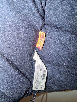 Chaqueta Mango Impermeable Azul Marino