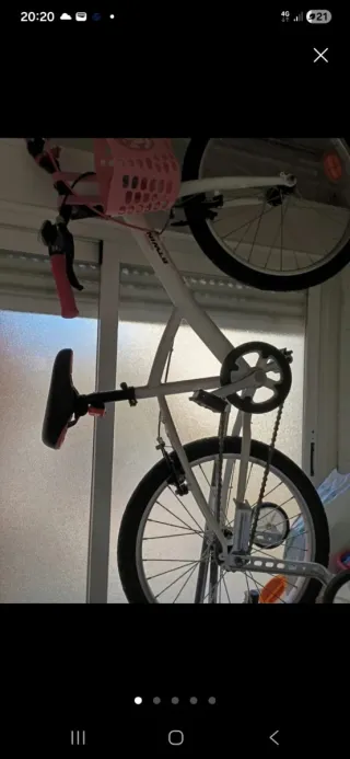 Bicicleta niña a estrenar