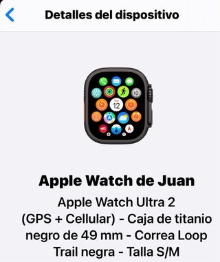 Apple Watch Ultra 2 Negro Multicolor