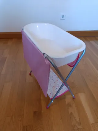 Bañera juguete con estructura plegable