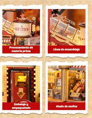 Maqueta 3D Musical con Movimiento