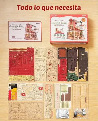 Maqueta 3D Musical con Movimiento