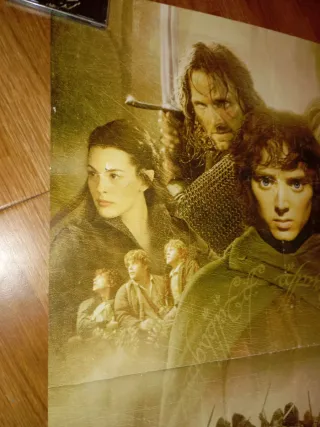 Poster cartel El Señor de los Anillos La Comunidad