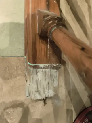Tengo Barandilla de madera para escaleras