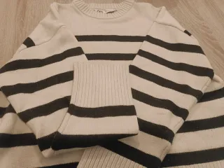 Jersey marinero rayas Zara es S sirve M