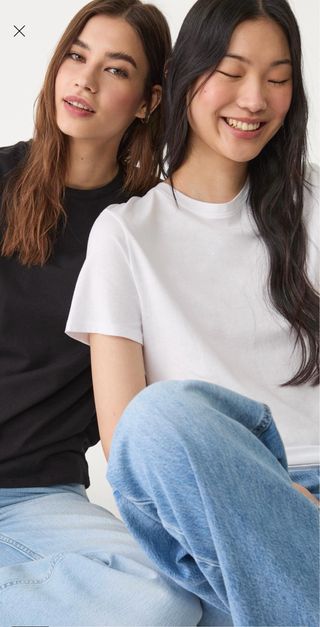 Pack 2 Camisetas Manga Corta Blanca y Negra