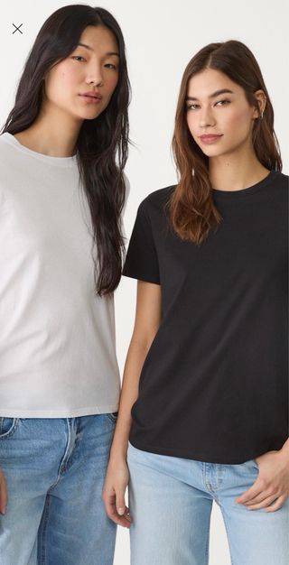 Pack 2 Camisetas Manga Corta Blanca y Negra