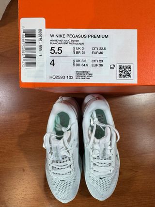 Nike Pegasus Premium Menta/Blanco T36