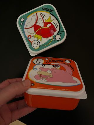 Set 2 Contenitori Pokemon Primark