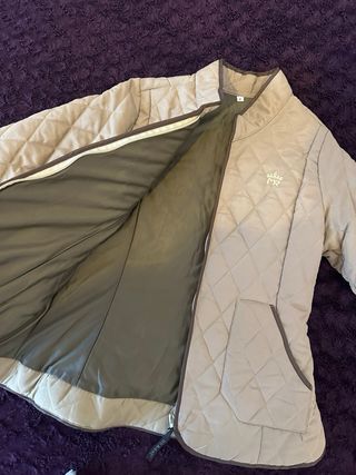 Chaqueta acolchada MR beige/marrón Talla M
