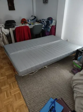 Divano letto Ikea grigio 2 posti