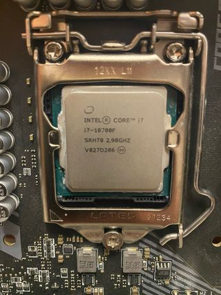 Procesador Intel i7-10700F + Placa Base Z490A pro