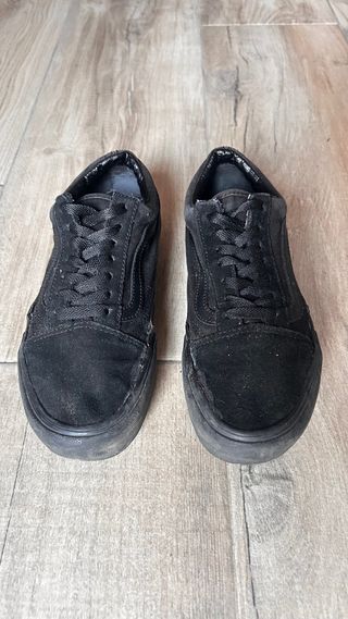 Zapatillas Vans Plataforma Negras