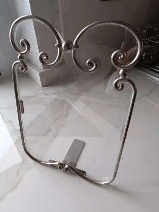 Cornice portafoto design metallo e perspex