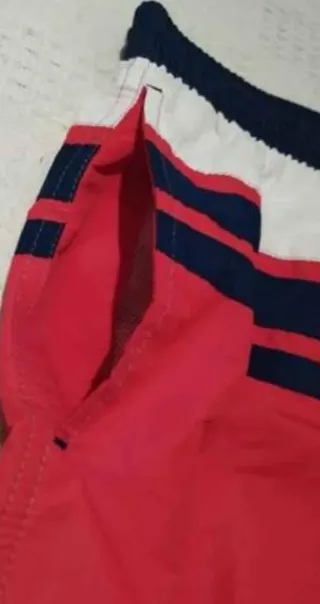 Bañador rayas azul, rojo y blanco