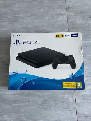 Sony PS4 Slim 500GB Jet Black con 2 joypad