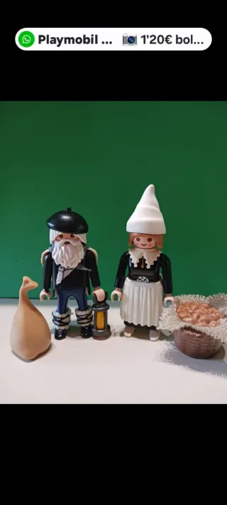 Playmobil Olentzero y Mari Domingi