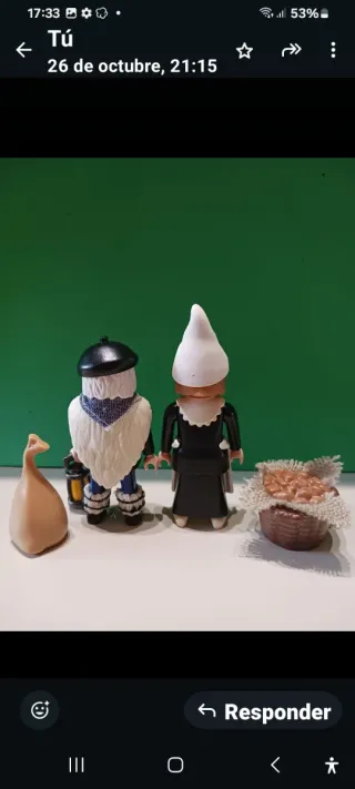 Playmobil Olentzero y Mari Domingi