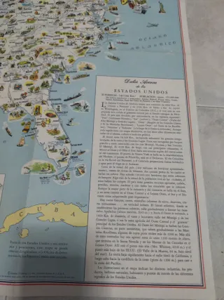 Mapa Histórico Estados Unidos