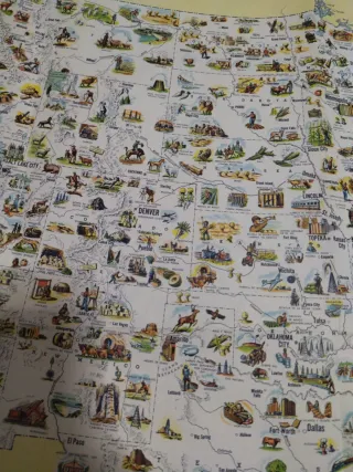 Mapa Histórico Estados Unidos