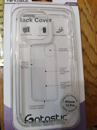 Funda para iPhone 13 Pro Transparente