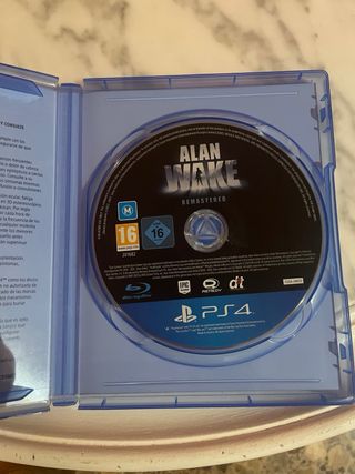 Juego PS4 Alan Wake Remastered