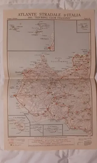 Atlante Touring Club Italiano Fascicolo 6 VI Mappe