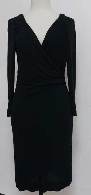 Vestido negro de licra