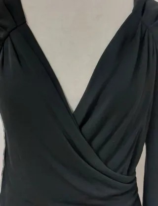 Vestido negro de licra