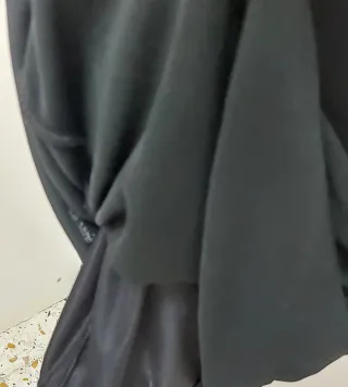 Vestido negro de licra