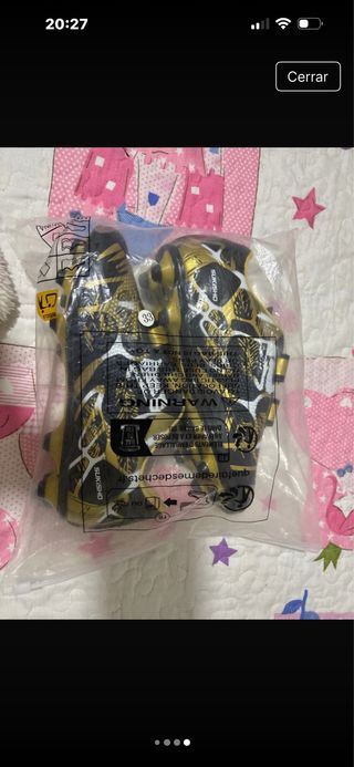 Botas de fútbol SUKISHQ negras y amarillas niño