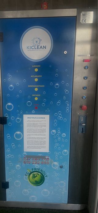 Máquina lavado mascotas. Urge venta