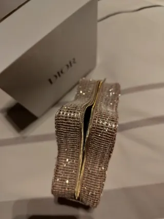 Neceser en forma de Estrella de Dior Beige/ Dorado