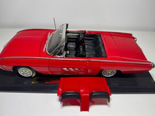 Ford Thunderbird 1963 Convertible Rojo
