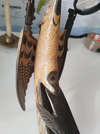 Escultura de águila