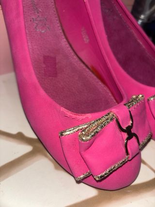 Manoletinas Faith moda rosas talla 38