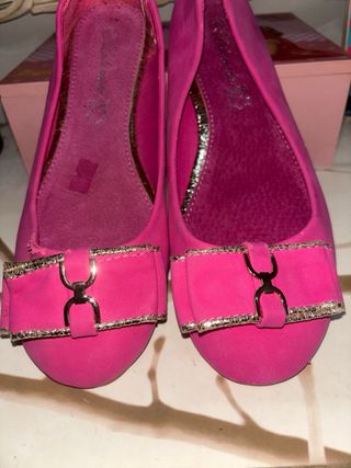 Manoletinas Faith moda rosas talla 38