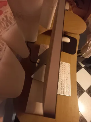 Apple iMac Plata/Blanco