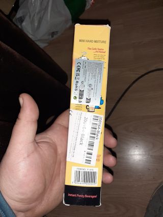 Espumador de leche USB Recargable GaRcan