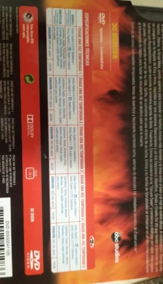 Pack Érase una vez – Temporadas 1 a 5 en DVD (de u