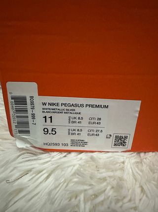 Zapatillas Nike Pegasus Premium Blancas/Verdes