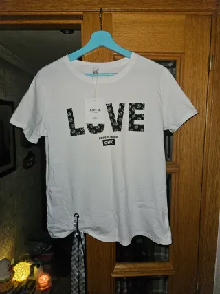 Camiseta LADY BUG LOVE Talla Única