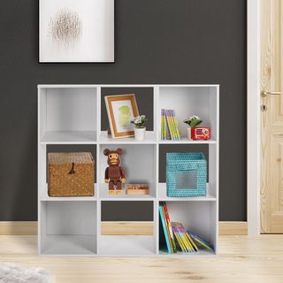 Estantería 9 cubos 90x90 cm